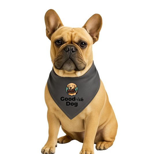 The Good-ish Classic Bandana - Charcoal